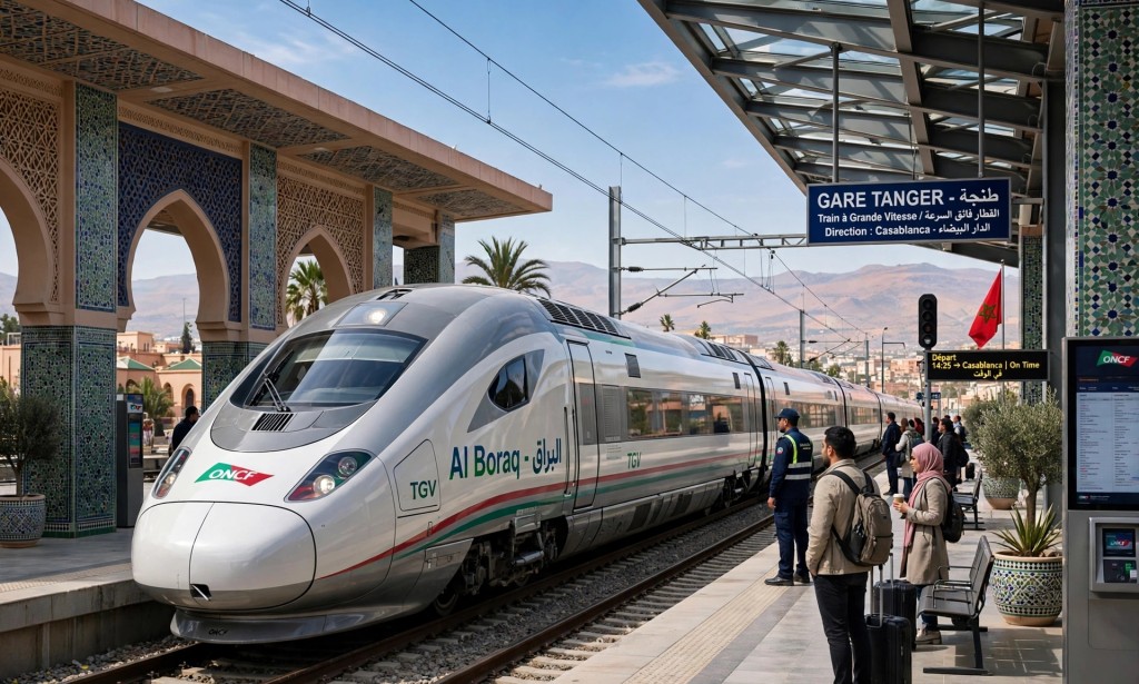 Morocco Expands High-Speed Train To Connect Marrakech In 2026.