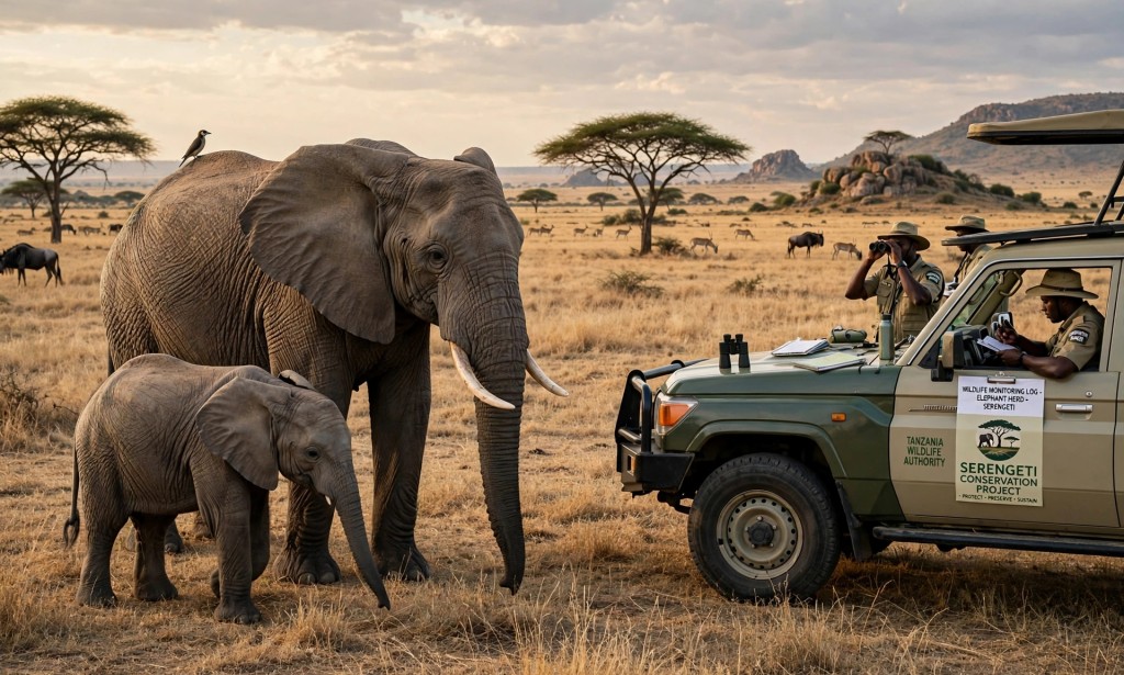 Tanzania Reports Elephant Population Doubles In Serengeti After Anti-Poaching Success.