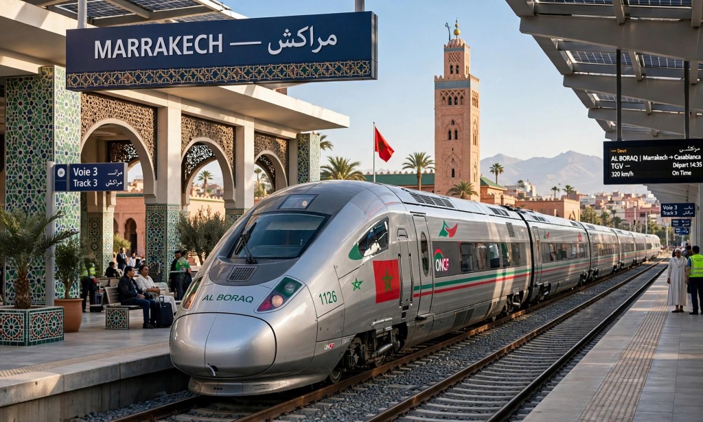 Morocco Extends High-Speed Train To Marrakech Ahead Of World Cup 2030.