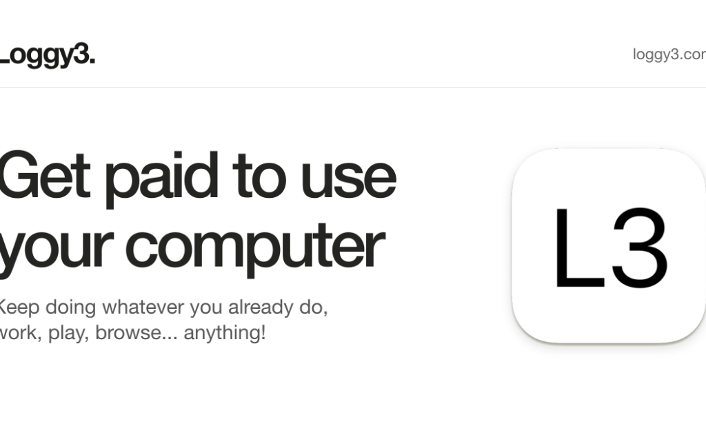 Get paid to use your computer