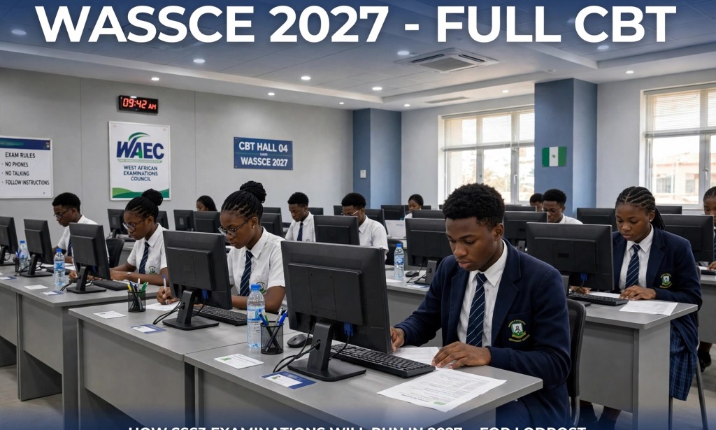 How The Senior Examination Will Be In 2027: Full CBT For WAEC & NECO, New Curriculum & What Students Must Know
