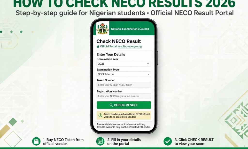 People always ask about how to check neco results in Nigeria 2026 this are some ways for checking neco results in Nigeria