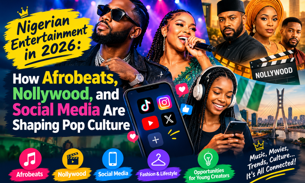 Nigerian Entertainment in 2026: How Afrobeats, Nollywood, and Social Media Are Shaping Pop Culture