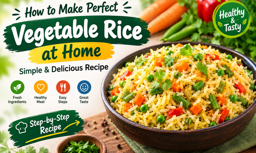 How to Make Perfect Vegetable Rice at Home – Simple & Delicious Recipe