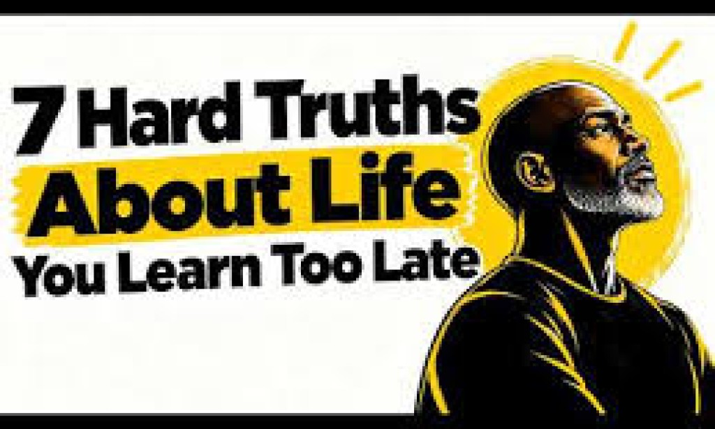 7 Harsh Truths About Life That Most People Learn Too Late