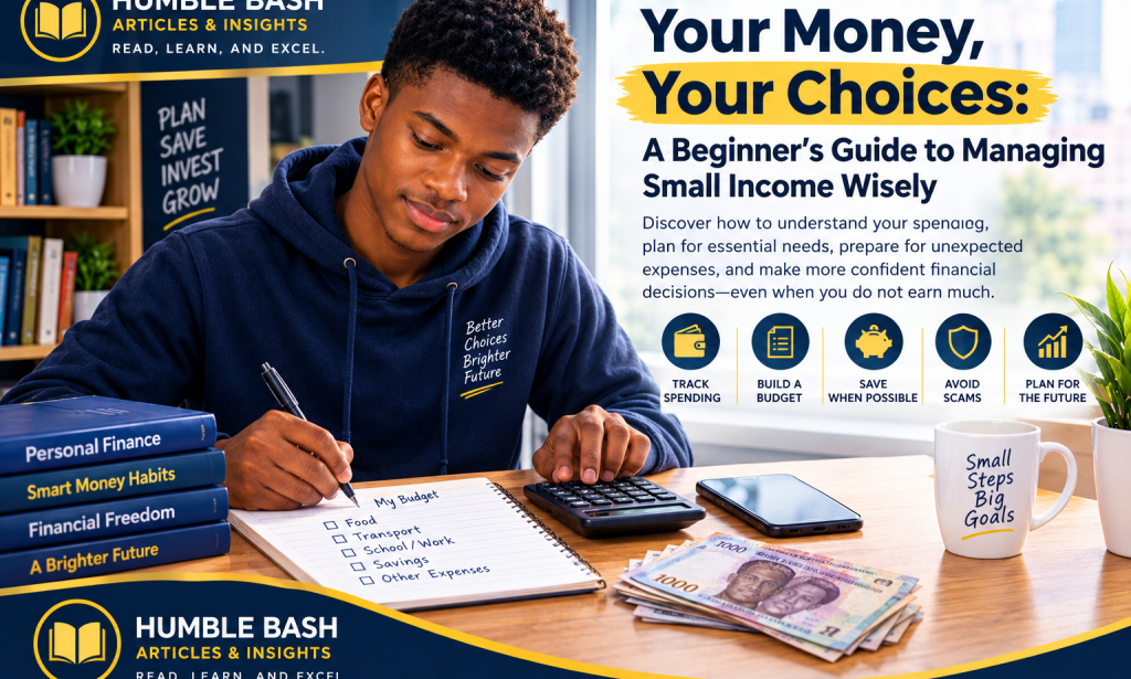 Your Money, Your Choices: A Beginner’s Guide to Managing Small Income Wisely