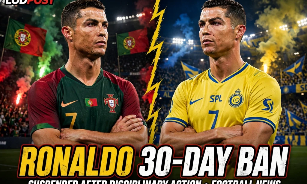 Ronaldo in Trouble? 30-Day Ban, €255 Fine and a Shocking Confident Confession - What CR7 Just Did