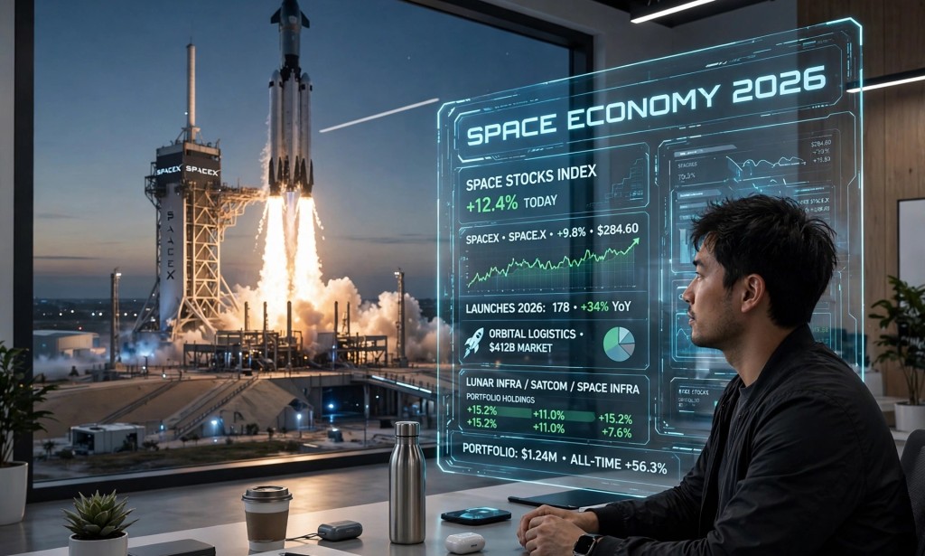 Space Economy 2026 — $412B Market Everyone Searching