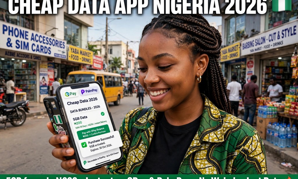 Cheap Data App Nigeria 2026 — 5GB for N200?
