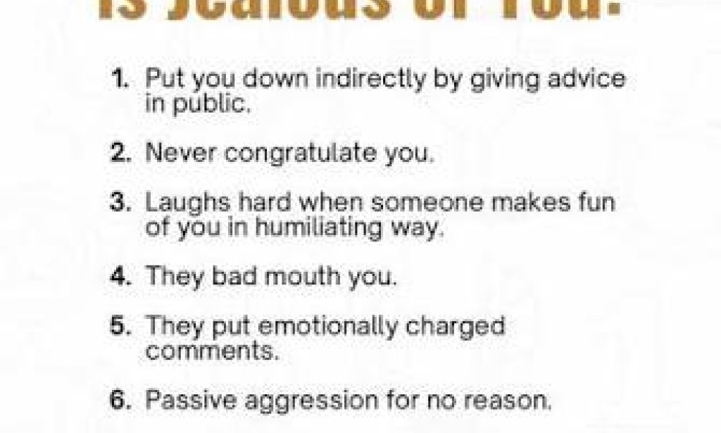 10 Signs that Someone is Secretly Jealous of You