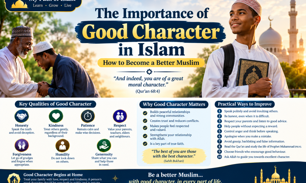The Importance of Good Character in Islam: How to Become a Better Muslim