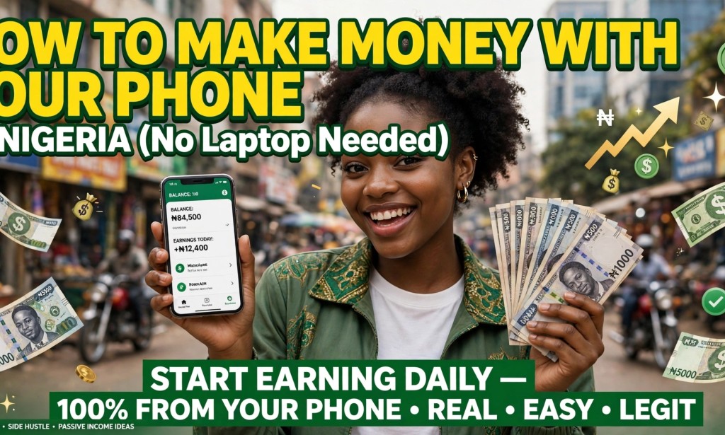 How To Make Money With Your Phone In Nigeria (No Laptop Needed)