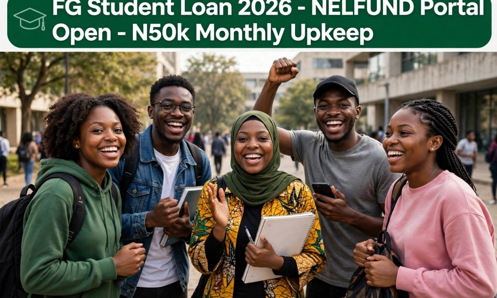 FG Opens New Student Loan Portal - How Students Can Apply and Get ₦50k Monthly Upkeep